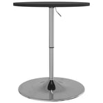 HKH Mesa de Bar em Derivados de Madeira/ Cromado Preto em Aço