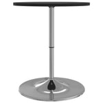 HKH Mesa de Bar em Derivados de Madeira/ Cromado Preto em Aço