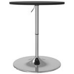 HKH Mesa de Bar em Derivados de Madeira/ Cromado Preto em Aço