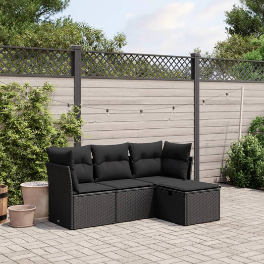 HKH 5 Pcs Conjunto Lounge de Jardim com Almofadões Pinho Impregnado - Cinzeto