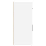HKH Aparadores de 2 piezas, moderno, de madera contrachapada, 60 x 31 x 70 cm - Blanco