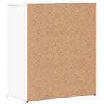 HKH Aparadores de 2 piezas, moderno, de madera contrachapada, 60 x 31 x 70 cm - Blanco