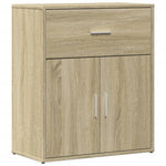 HKH Aparadores 2 Piezas Moderno de aglomerado 60 X 31 X 70 Cm - Roble Sonoma