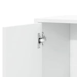 HKH Aparadores 2 Peças Moderno em derivados de Madeira 60 X 31 X 70 Cm - Branco
