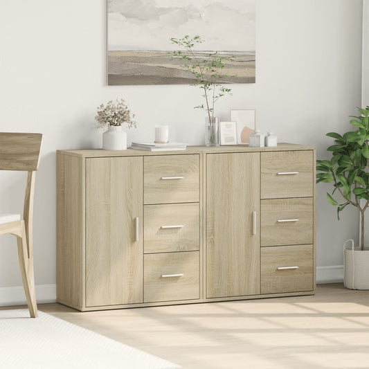 HKH Aparadores 2 Peças Moderno em derivados de Madeira 60 X 31 X 70 Cm - Carvalho Sonoma