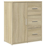 HKH Aparadores 2 Piezas Moderno de aglomerado 60 X 31 X 70 Cm - Roble Sonoma