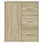 HKH Aparadores 2 Piezas Moderno de aglomerado 60 X 31 X 70 Cm - Roble Sonoma