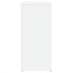 HKH Aparadores de 2 piezas, moderno, de madera contrachapada, 60 x 31 x 70 cm - Blanco