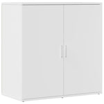 HKH Aparadores de 2 piezas moderno en derivados de madera 79 x 38 x 80 cm - Blanco