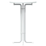 HKH Mesa de Jantar em Derivados de Madeira e Branco em Aço