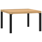 HKH Mesa de Centro para Jardim 65x65x40 Cm Alumínio - Preto
