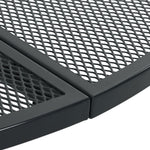 HKH Mesa de Pátio Redonda Ã˜110x72,5 Cm Aço Revestido a Pó - Antracite