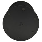HKH Mesa de Jardim Redonda Ã˜50x72 Cm Aço - Preto