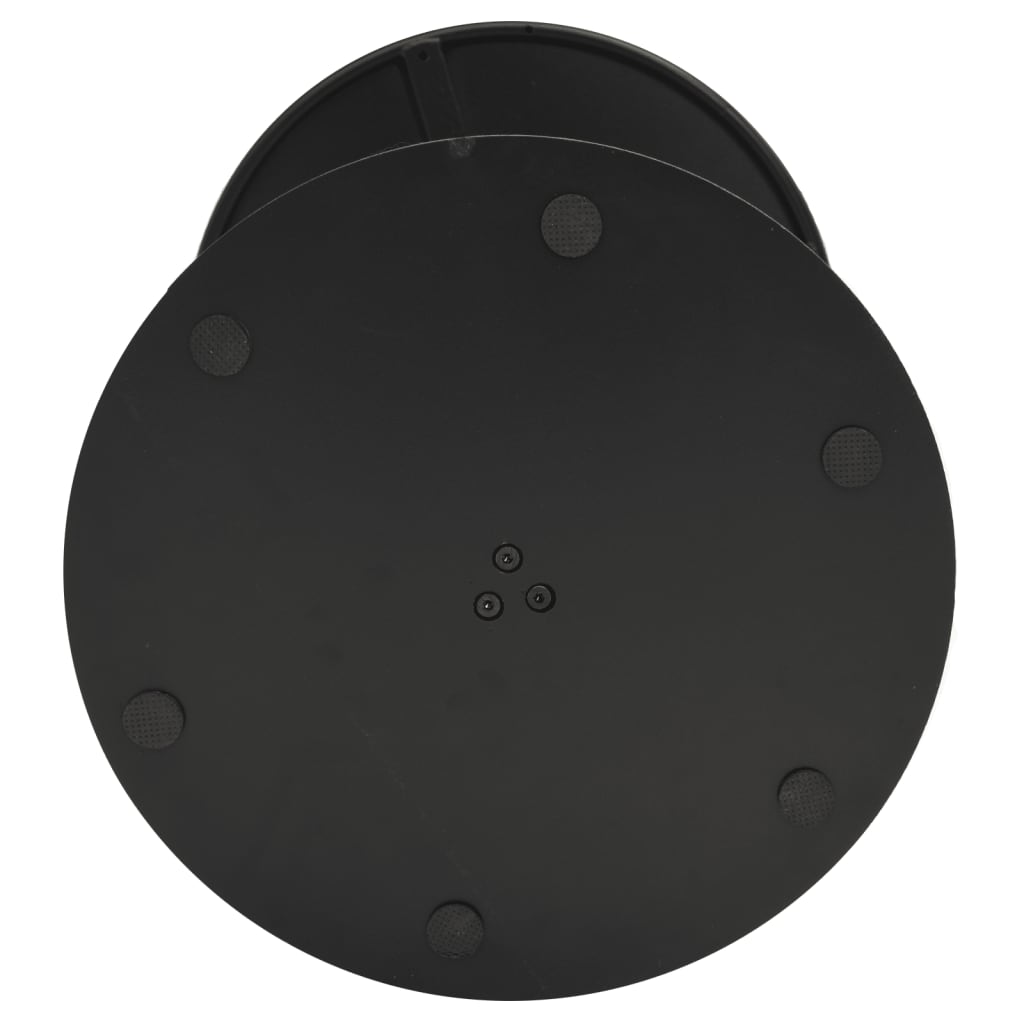HKH Mesa de Jardim Redonda Ã˜60x105 Cm Aço - Preto