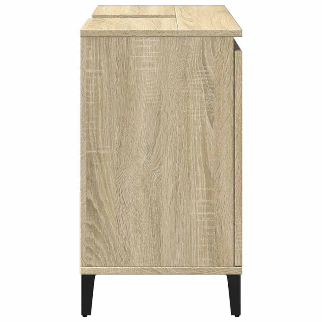 HKH Armario de Baño en Roble Sonoma - 65x33x60 Cm