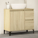 HKH Armario de Baño en Roble Sonoma - 65x33x60 Cm
