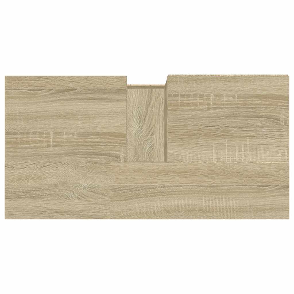 HKH Armário WC em Carvalho Sonoma - 65x33x60 Cm