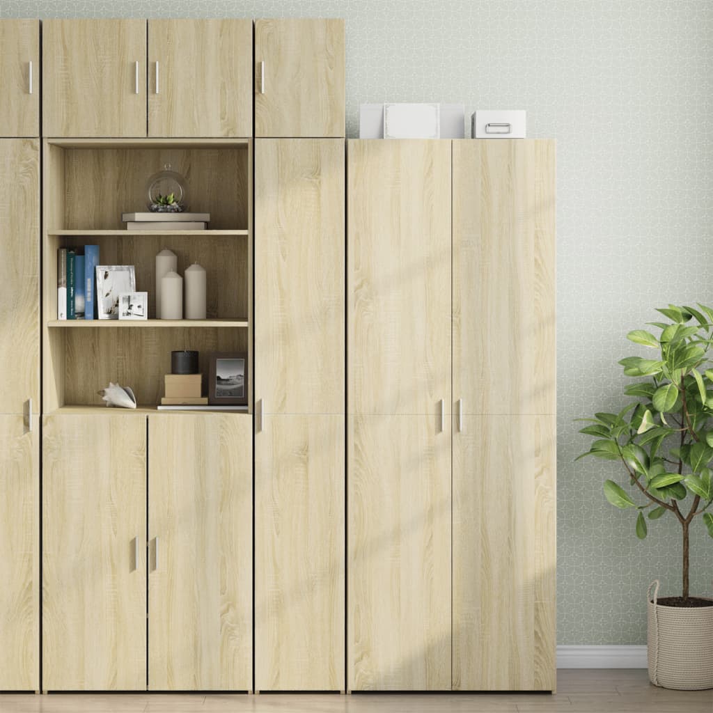 HKH Armario de Pared de Derivados de Madera 30 X 42,5 X 40 Cm - Roble Sonoma