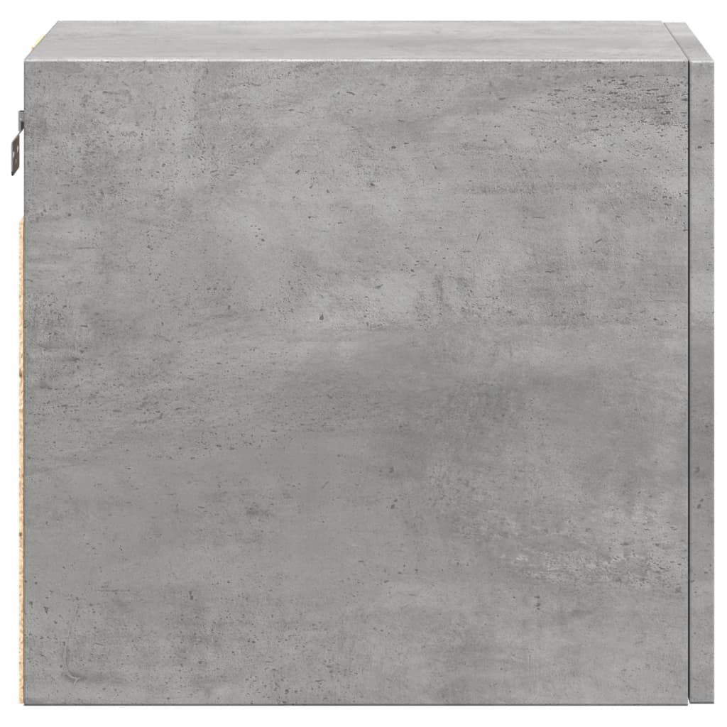 HKH Armario de pared de aglomerado de madera 30 X 42,5 X 40 Cm - Gris Cemento