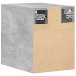 HKH Armario de pared de aglomerado de madera 30 X 42,5 X 40 Cm - Gris Cemento