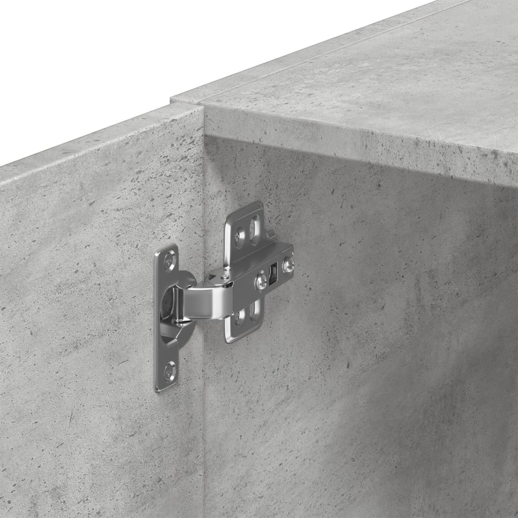 HKH Armario de pared de aglomerado de madera 30 X 42,5 X 40 Cm - Gris Cemento