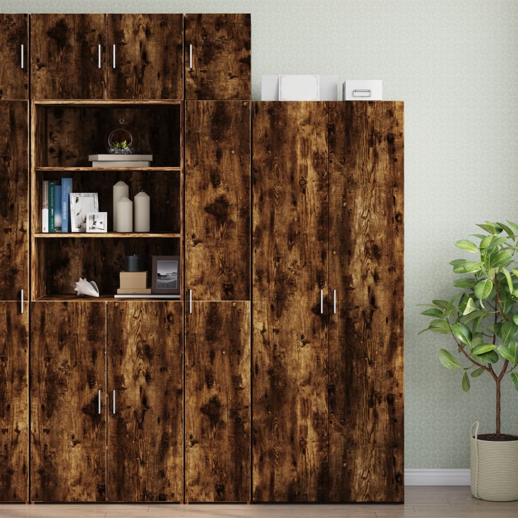 HKH Armario de Pared en derivados de Madera 30 X 42,5 X 40 Cm - Roble Ahumado