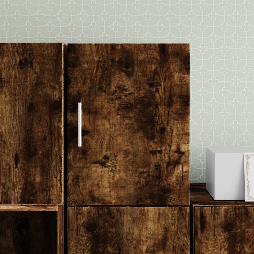 HKH Armario de Pared en derivados de Madera 30 X 42,5 X 40 Cm - Roble Ahumado