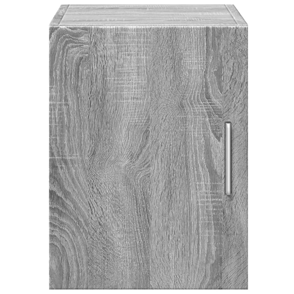 HKH Armario de Pared de Derivados de Madera 30 X 42,5 X 40 Cm - Gris Sonoma