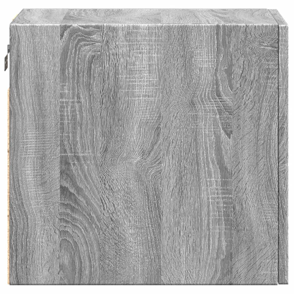 HKH Armario de Pared de Derivados de Madera 30 X 42,5 X 40 Cm - Gris Sonoma
