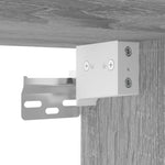 HKH Armario de Pared de Derivados de Madera 30 X 42,5 X 40 Cm - Gris Sonoma