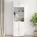 HKH Armario de pared de aglomerado 70 X 42,5 X 40 Cm - Blanco
