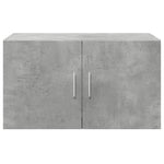 HKH Armario Pared de Derivados de Madera 70 X 42,5 X 40 Cm - Gris Cemento