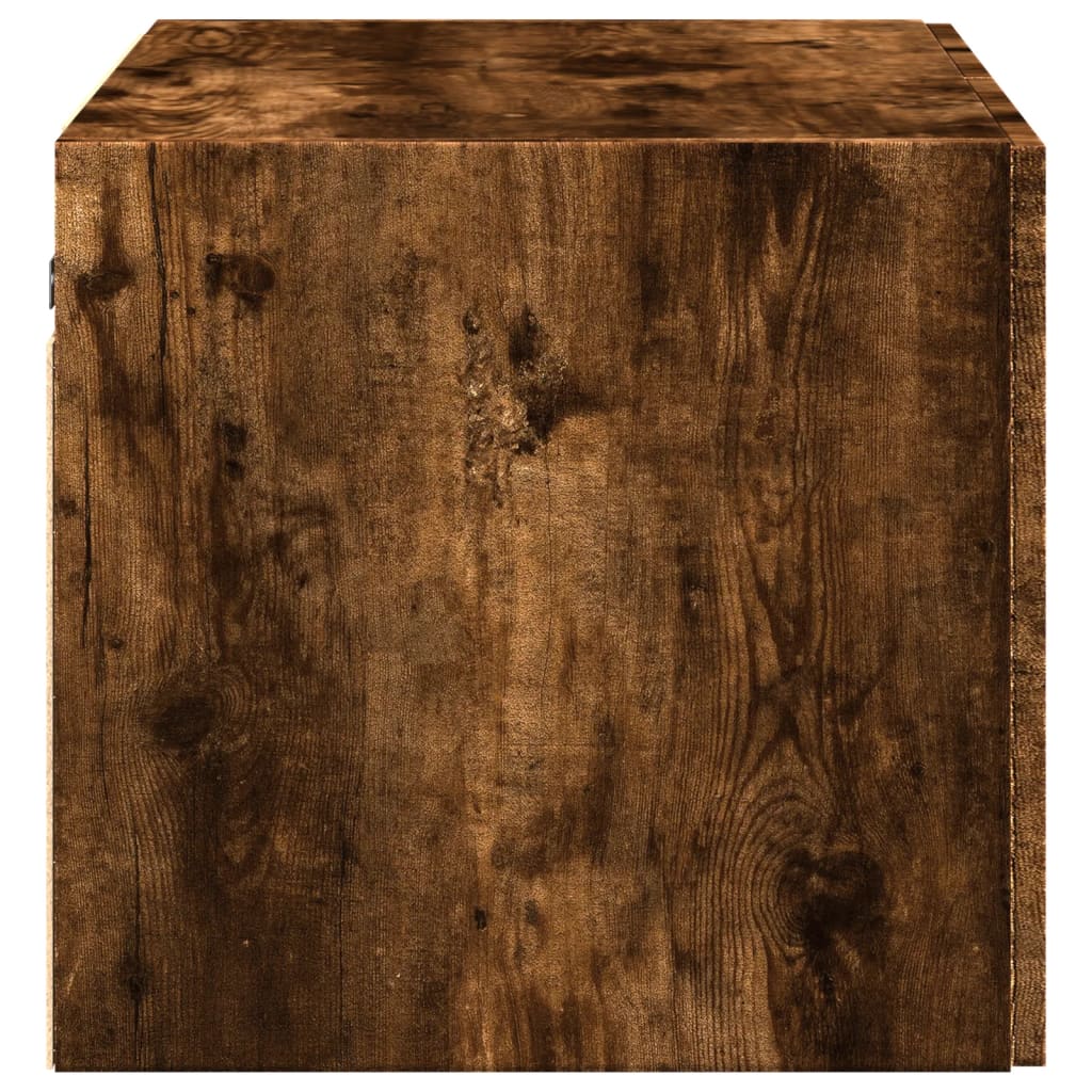 HKH Armario de Pared en derivados de Madera 70 X 42,5 X 40 Cm - Roble Ahumado