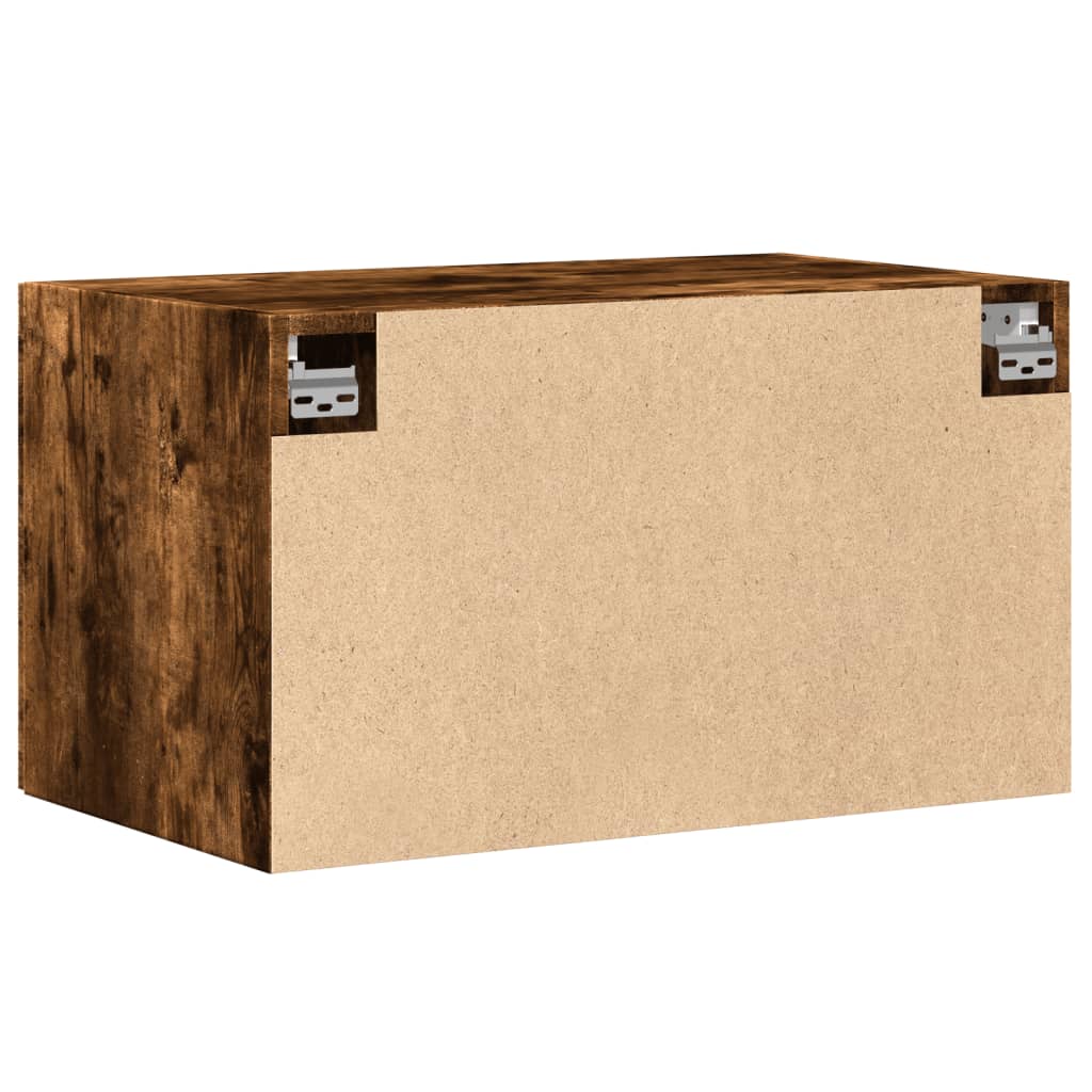 HKH Armario de Pared en derivados de Madera 70 X 42,5 X 40 Cm - Roble Ahumado