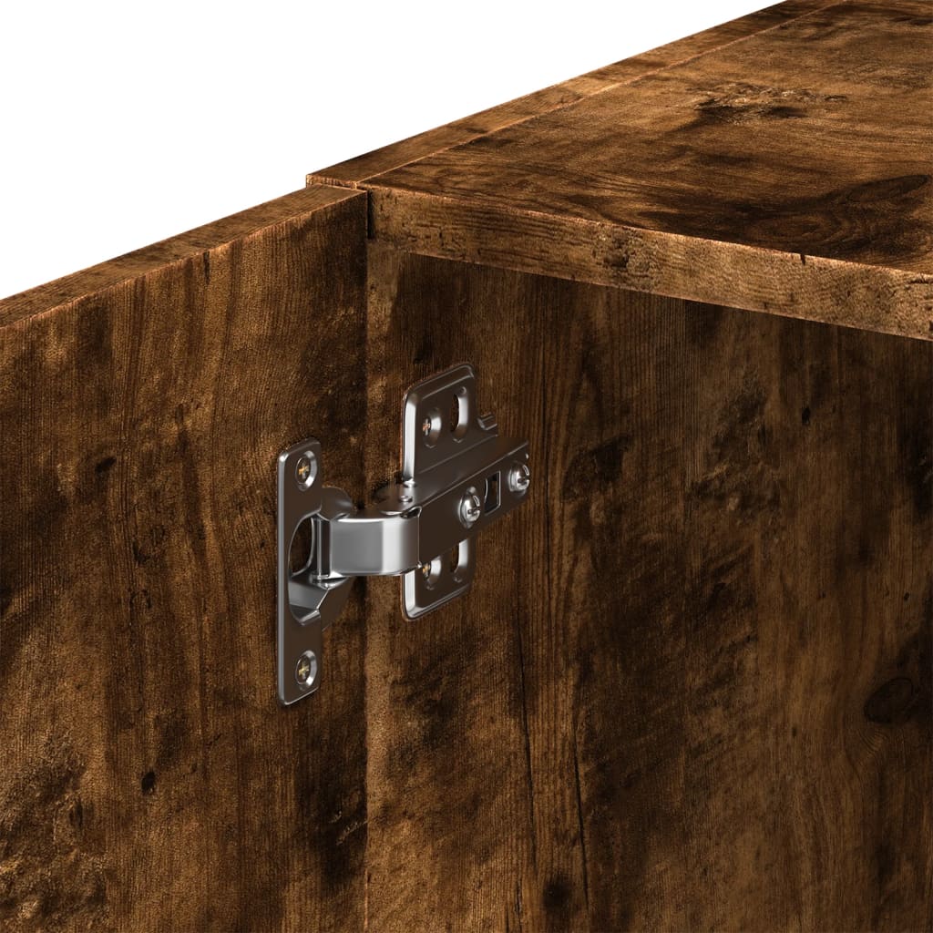 HKH Armario de Pared en derivados de Madera 70 X 42,5 X 40 Cm - Roble Ahumado