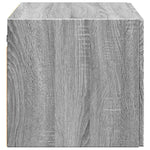 HKH Armario de Pared en Derivados de Madera 70 X 42,5 X 40 Cm - Gris Sonoma