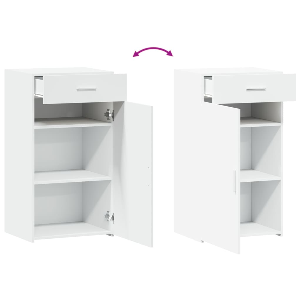 Aparador Clásico HKH en derivados de Madera 50 x 42,5 x 93 Cm - Blanco