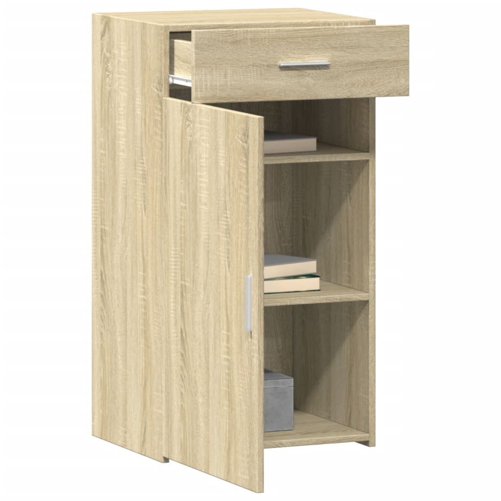 Aparador Clásico HKH de derivados de madera 50 x 42,5 x 93 cm - Roble Sonoma