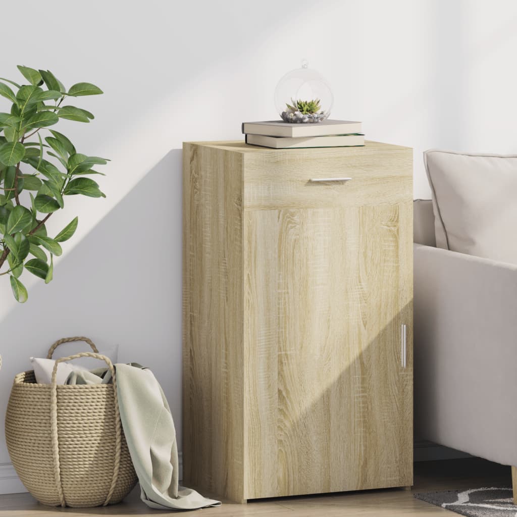 Aparador Clásico HKH de derivados de madera 50 x 42,5 x 93 cm - Roble Sonoma
