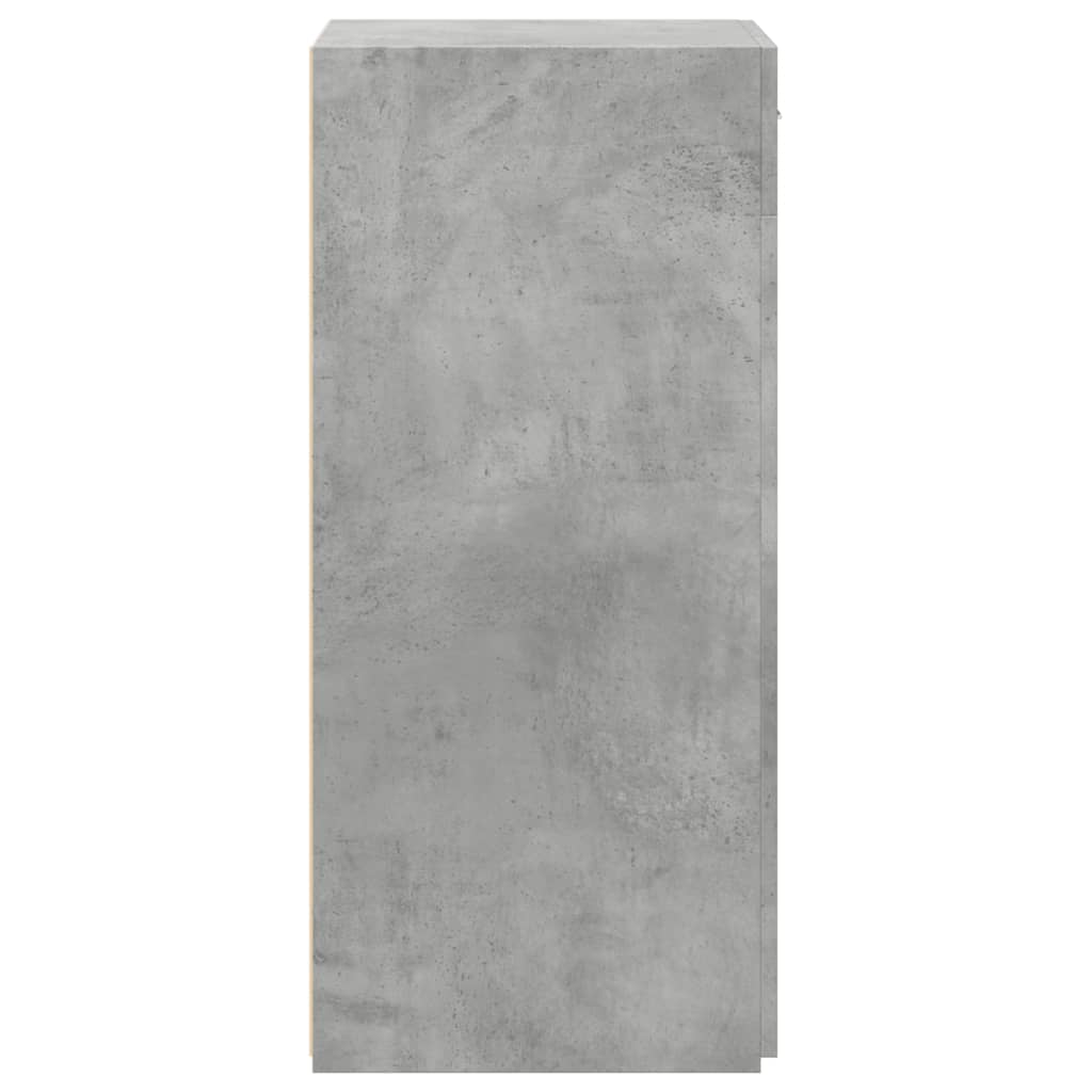 HKH Aparador Clássico em derivados de Madeira 50 X 42,5 X 93 Cm - Cinzento-Cimento