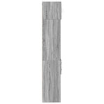 Armario alto y estrecho de almacenamiento HKH de madera procesada - Gris Sonoma
