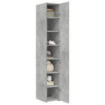 Armario alto HKH de aglomerado de madera - Gris Cemento