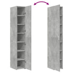 Armario alto HKH de aglomerado de madera - Gris Cemento