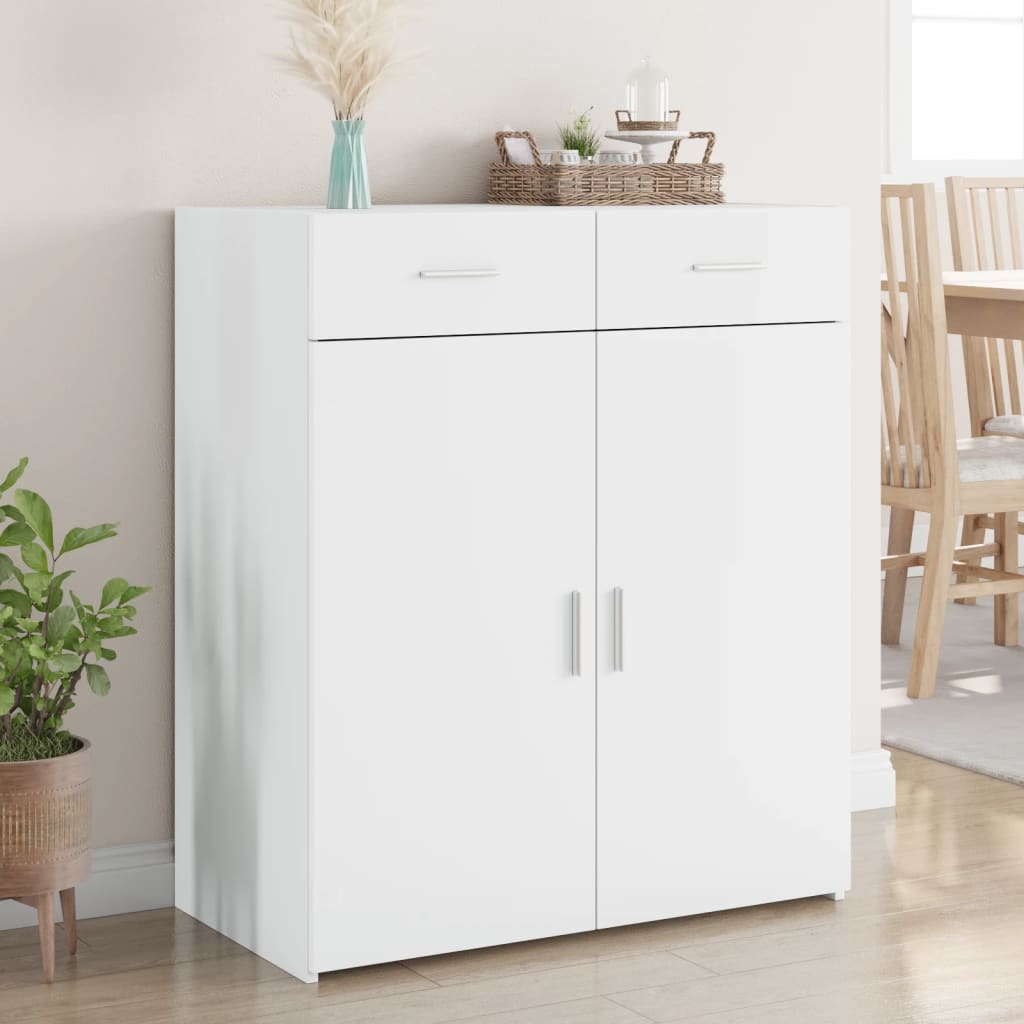 HKH Aparador Clásico en Derivados de Madera - Blanco