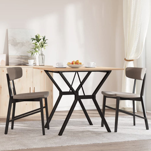 HKH Mesa de Comedor Estructura en Y en Pino y Acero
