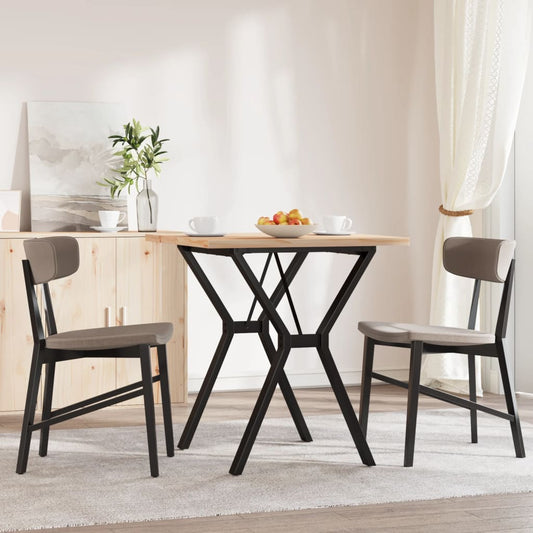 HKH Mesa de Comedor Estructura en Y en Pino y Acero