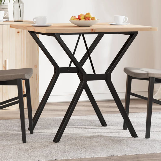 HKH Mesa de Comedor Estructura en Y en Pino y Acero