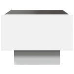 HKH Mesa de Apoio com Leds em Derivados de em Madeira - Branco