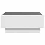 HKH Mesa de Centro com Leds em Derivados de em Madeira - Branco