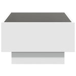HKH Mesa de Centro com Leds em Derivados de em Madeira - Branco